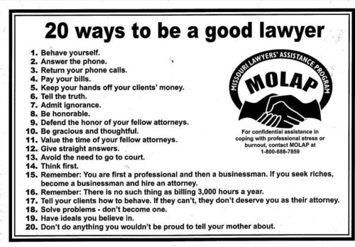 Skill sets of a good Lawyer